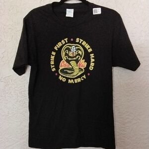 Port and Company Black Graphic Tee